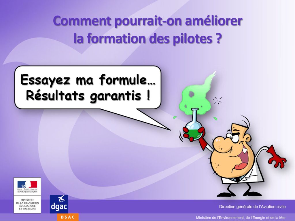 Comment améliorer la formation des pilotes ?