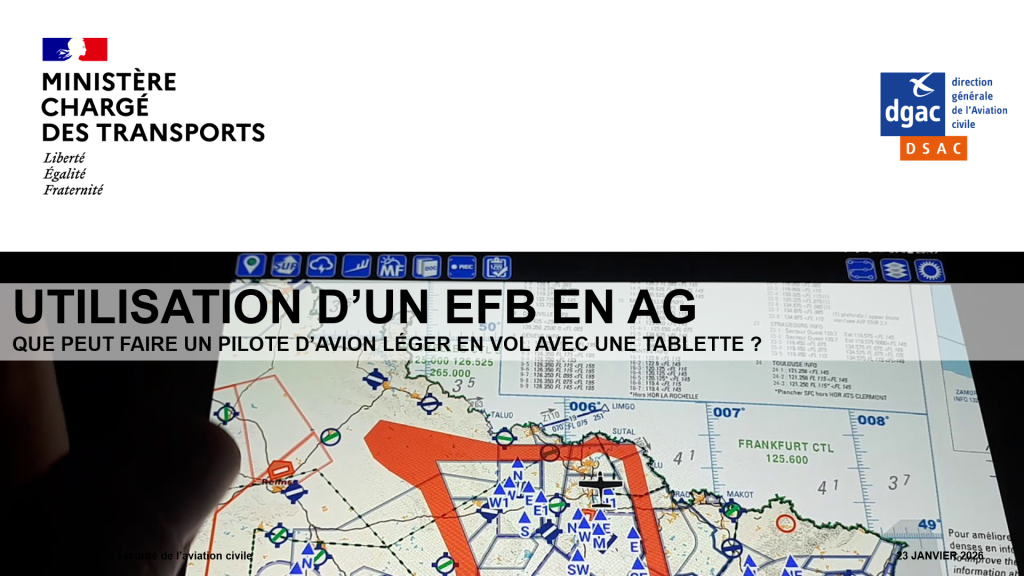 L’utilisation d’un EFB en Aviation Générale